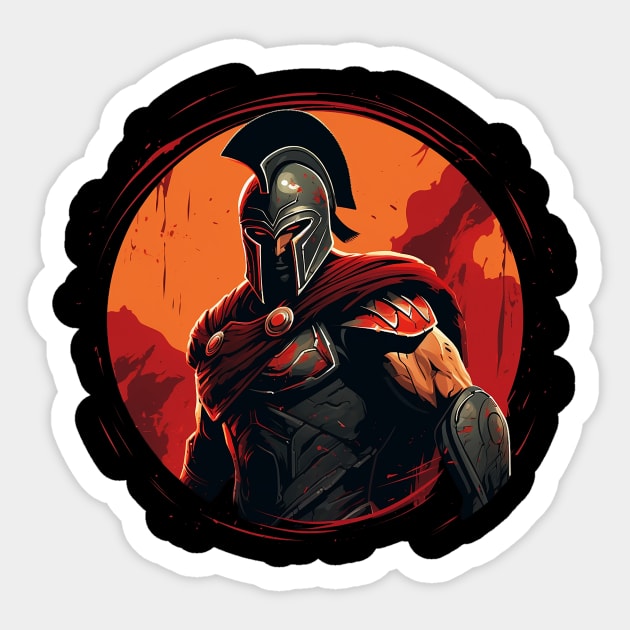 spartan Sticker by piratesnow